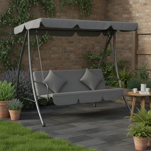 Sedia dondolo giardino - a,