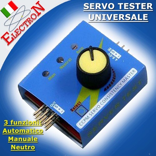 Servo tester universale ccpm - servo,