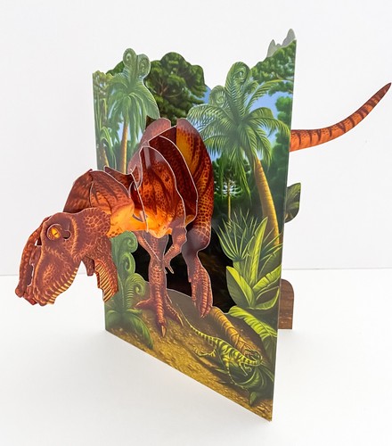 Biglietto auguri dinosauro - auguri,