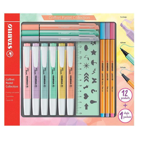 Cofanetto stabilo pastel - stabilo,