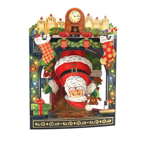 Swing cards babbo natale 5 - babbo, 14,5